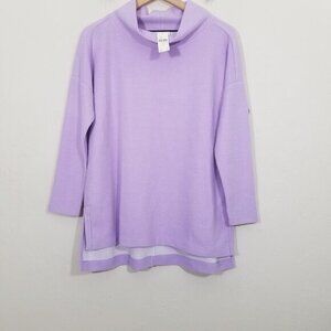 NWT Anthropologie Lavander Cozy Sweater Size XS